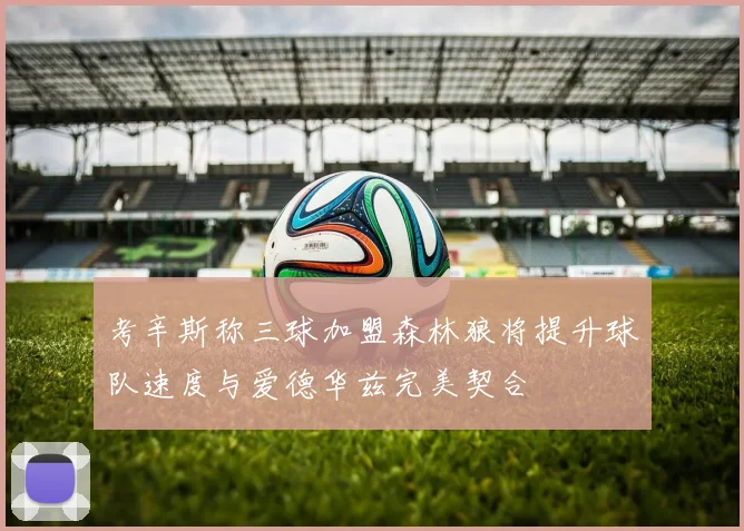 考辛斯称三球加盟森林狼将提升球队速度与爱德华兹完美契合